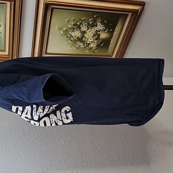 BULLDOG graphic tee navy blue Dawg Strong Gildan brand Size large - Picture 5 of 11